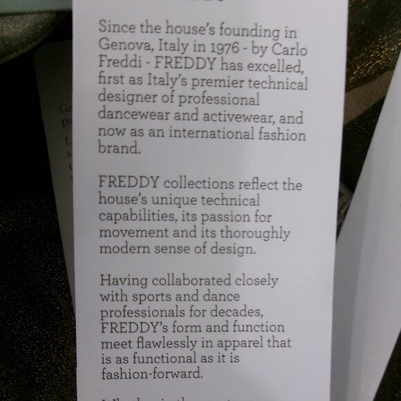 New with tags Freddy WR. UP Gold Glitter Camo High Waist Button Fly Pants S - Picture 13 of 14